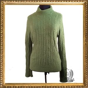 Merona Wool/Cashmere-Blend Cable-Knit Sweater